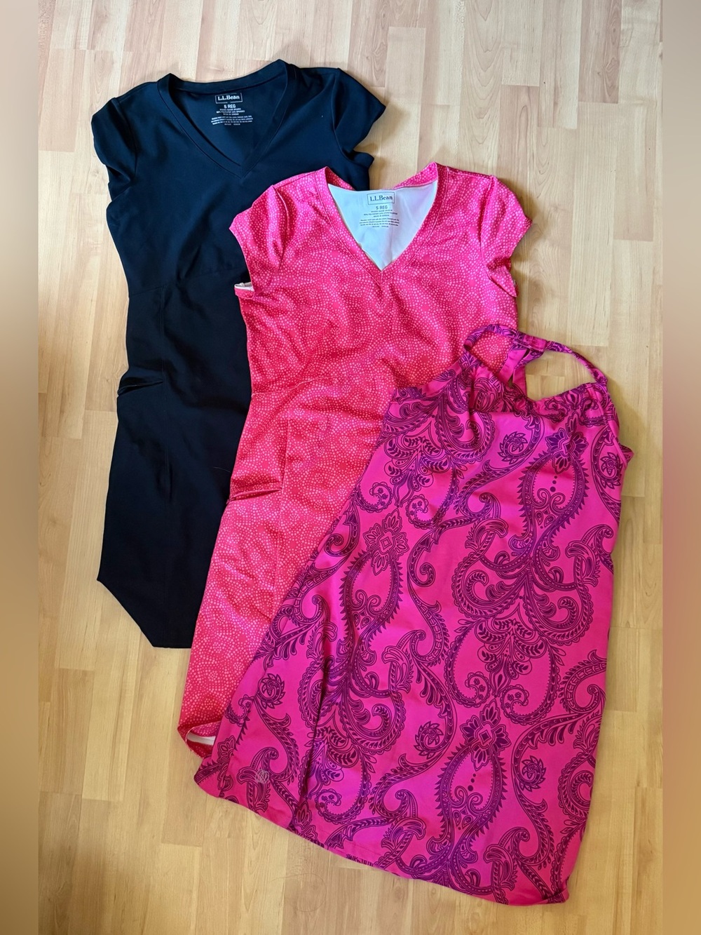 L.L. Bean Dress Bundle with bonus tank dress.